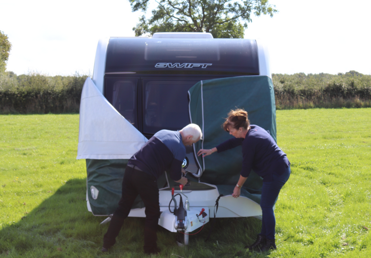 How Do You Fit a Caravan Front Cover? Protec Covers