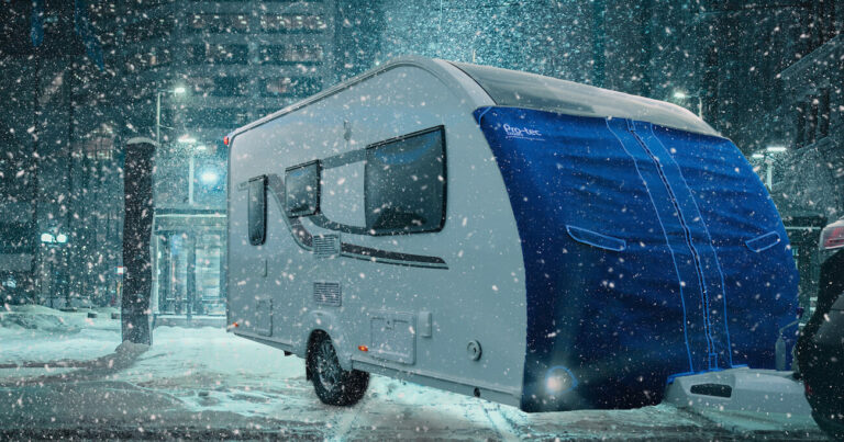 Nine essential tips for caravanning in winter