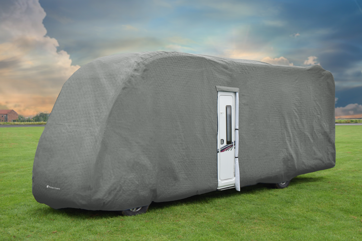 Grey A-Class Motorhome Cover