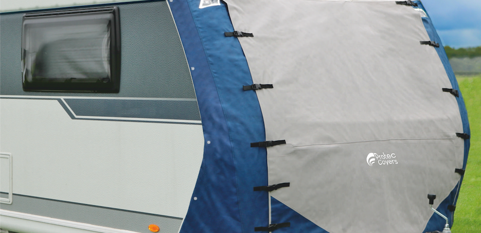 Single Awning Caravan Towing Cover