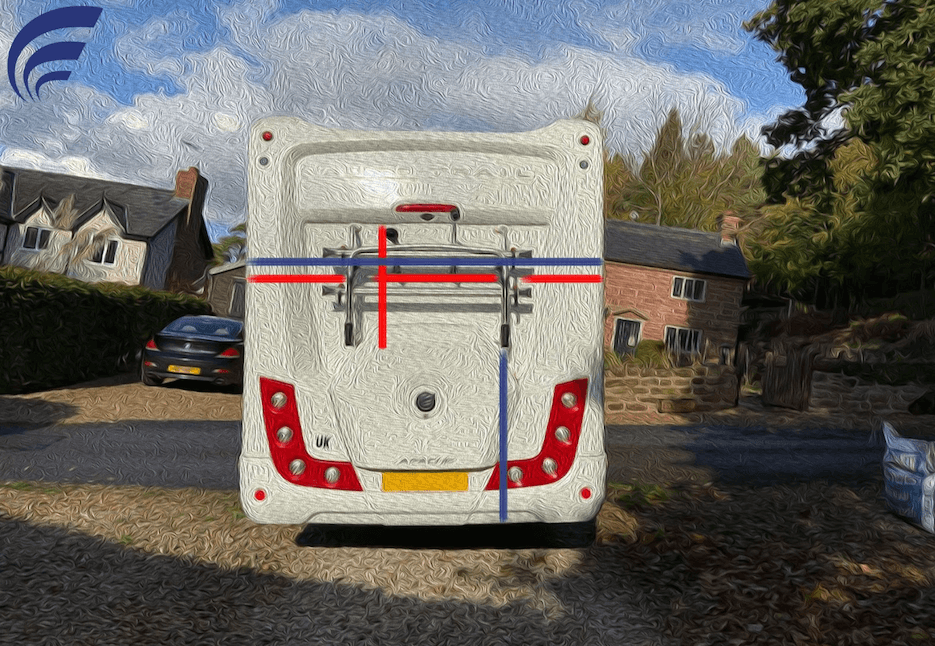 Bike rack dimensions for motorhome cover