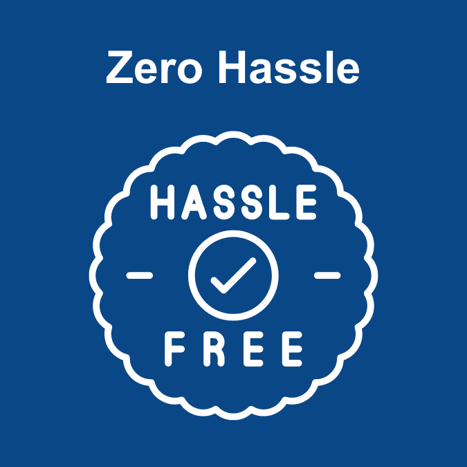 Zero Hassle Icon